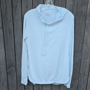 Athleta Sky Blue Pullover Hoodie